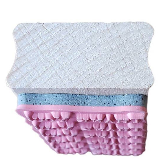 Hampton Art Studio G Thank You Pattern Repeat Wood Mounted Rubber Stamp - Picture 6 of 8